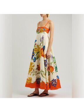 knee length dresses for ladies Ondine Wrap Midi Dress by ALEMAIS main image 0